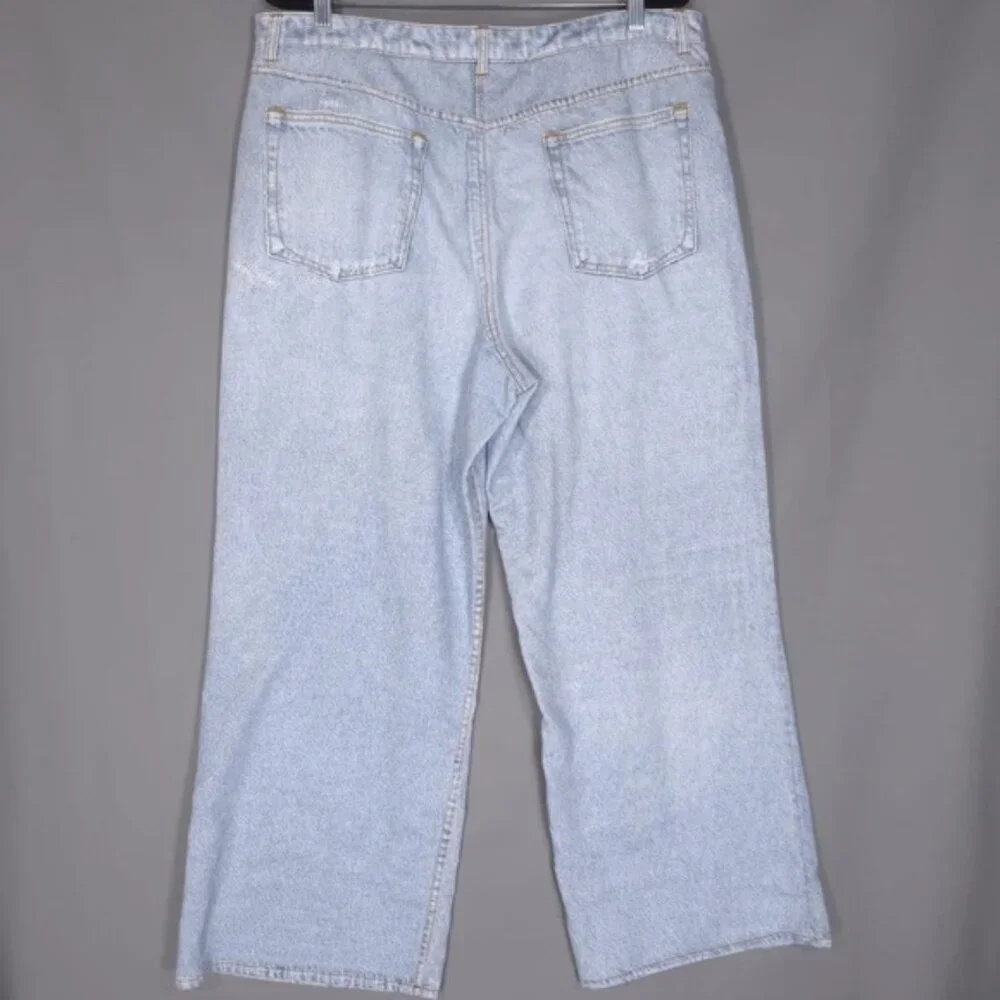NWOT JOIE Pants Soft Wide Leg Lightweight Stretch Cotton Jeans‎ Look Size XL/TG - Picture 3 of 11